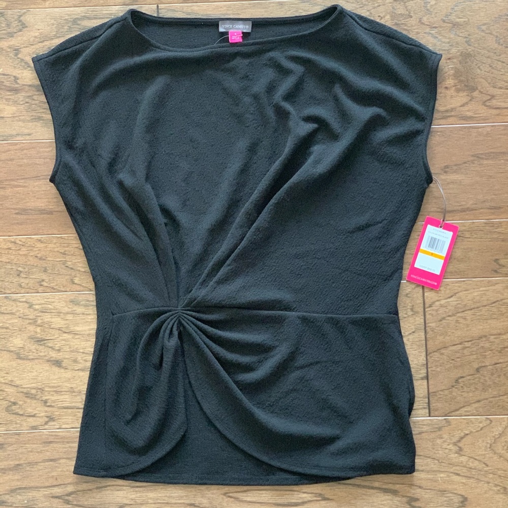 NWT Vince Camuto Black Blouse